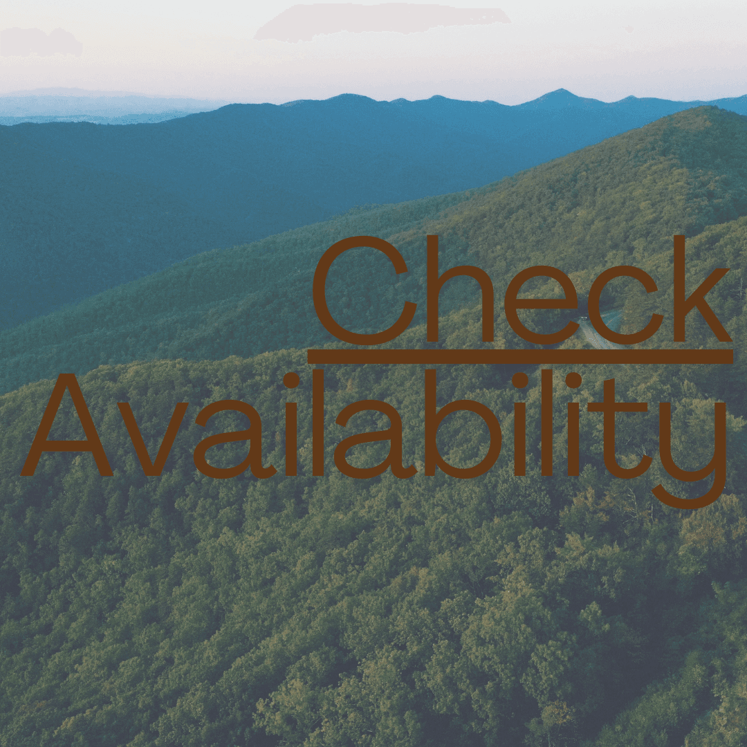 A scenic view of rolling green mountains with overlay text reading "Check Availability."