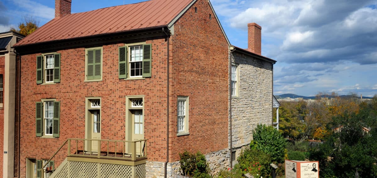 Jackson House Museum Lexington Virginia